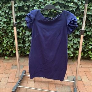 Maternity navy dress